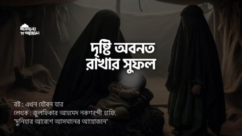 দৃষ্টি অবনত রাখার সুফল  বই : এখন যৌবন যার  লেখক : জুলফিকার আহমেদ নকশবন্দী হাফি.